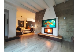 Inserto a legna Climacalor Visual 80HP10